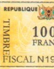 Timbre fiscal 1 000 f cfa